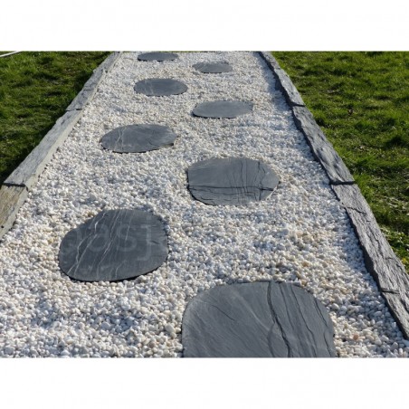 Trittplatte Ungleichmäßig Rund - Packung mit 20 Stück