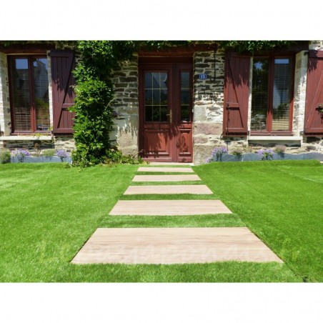 Dalle Pas Japonais Couleur Roble - Pack de 24 pièces